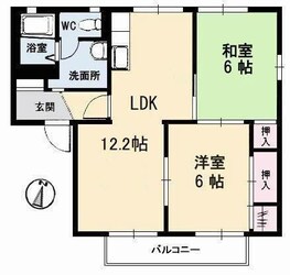 カーサ風早の物件間取画像